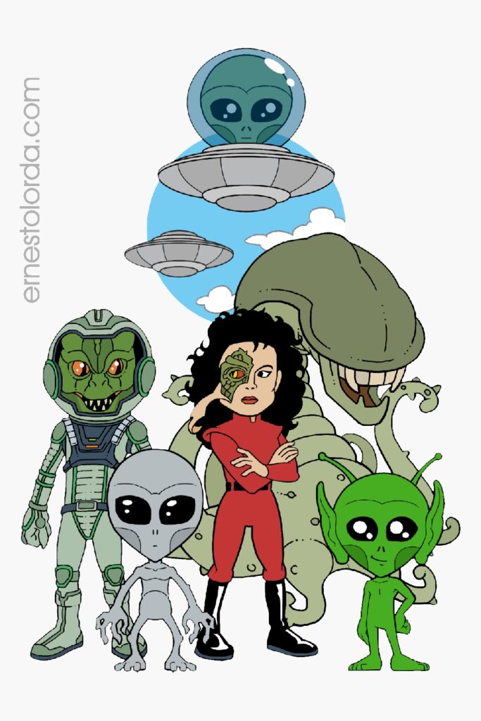 Tipos de Aliens y Extraterrestres