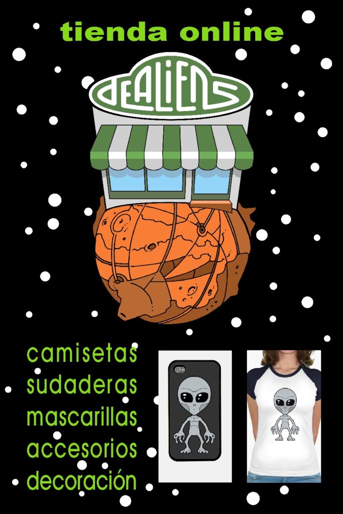 Tienda Aliens - artículos de extraterrestres grises
