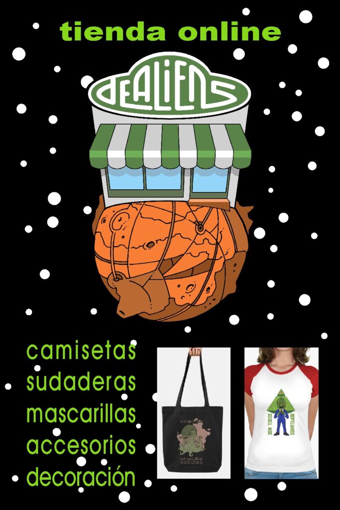 Tienda online de cosas de extraterrestres