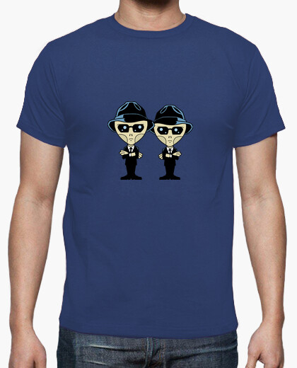 Camiseta de extraterrestres hombres de negro