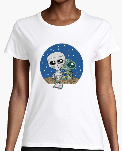 Camisetas de robots aliens