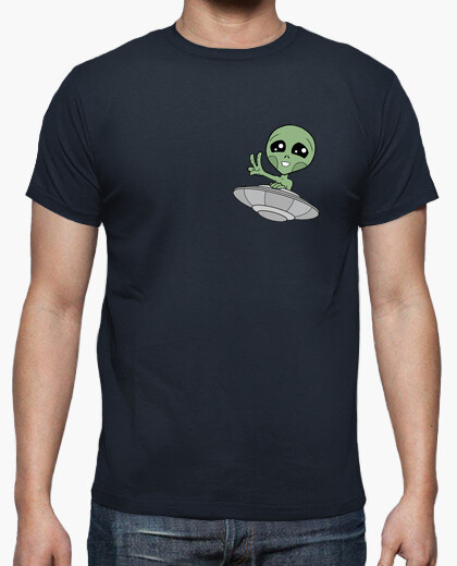 Camisetas de aliens verdes