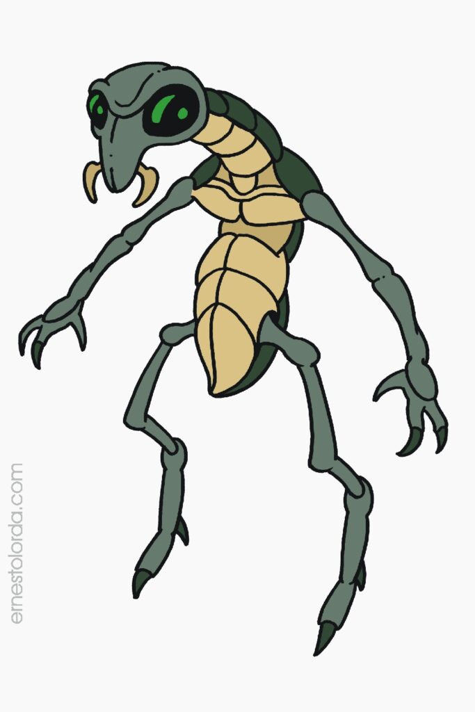 Extraterrestres insectoides