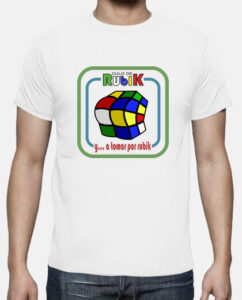 camisetas de parodia de rubiks cube